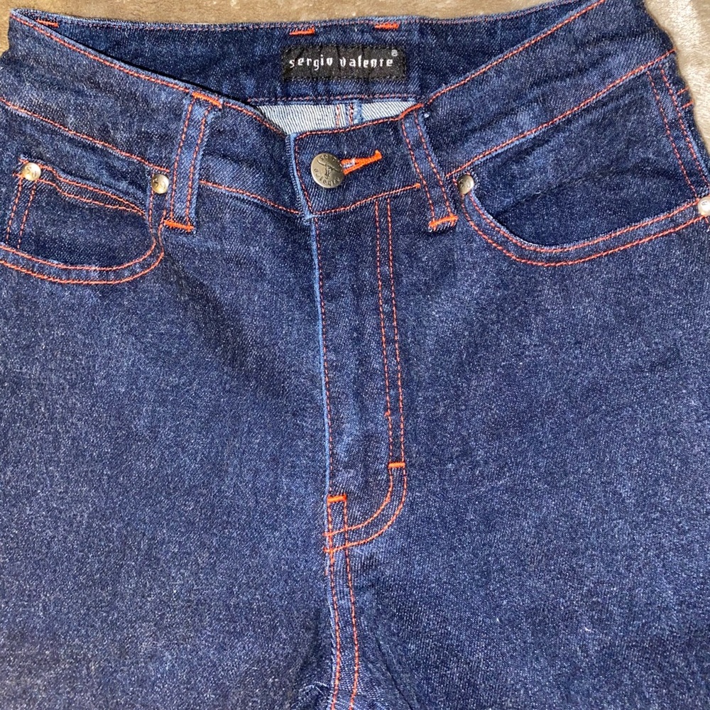 Straight leg jeans